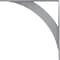 Ekena Millwork Legacy Steel Bracket, Hammered Light Blue 2"W x 24"D x 24"H BKTM02X24X24LEHLB - alternate 5